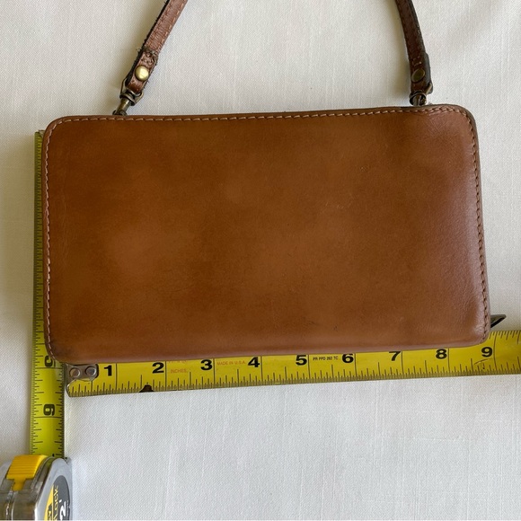 Patricia Nash Bags Patricia Nash Azario Leather Crossbody Organizer Wallet Map Designed